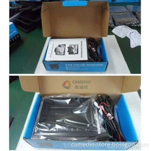 Dash Quad Display 7" Split LCD Monitor Support Single, Dual, Triple, Qua...